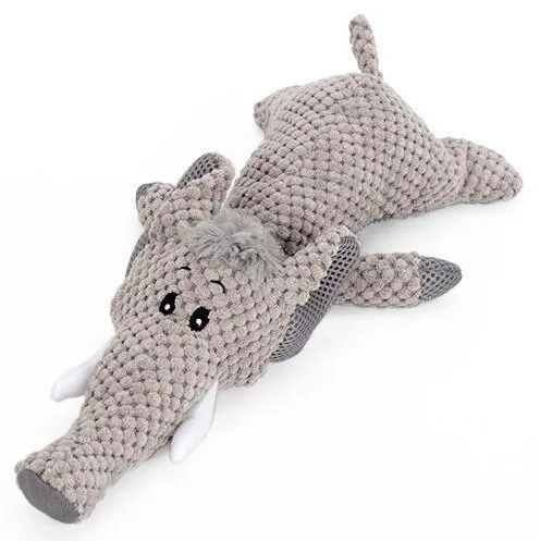 Funny Dinosaur Corduroy Dog's Toy