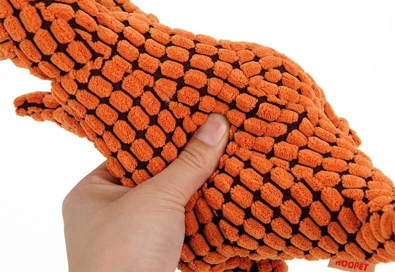 Funny Dinosaur Corduroy Dog's Toy