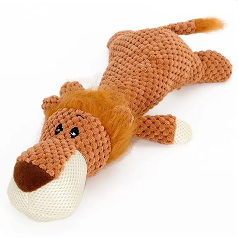 Funny Dinosaur Corduroy Dog's Toy