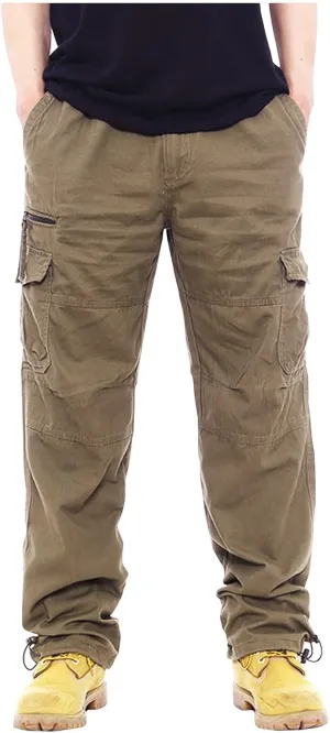 GOFULY Cargo Pants for Men Big and Tall Stretch Casual Sweatpants Pockets Big and Tall Pants Slim Fit Tactical Pants 2024
