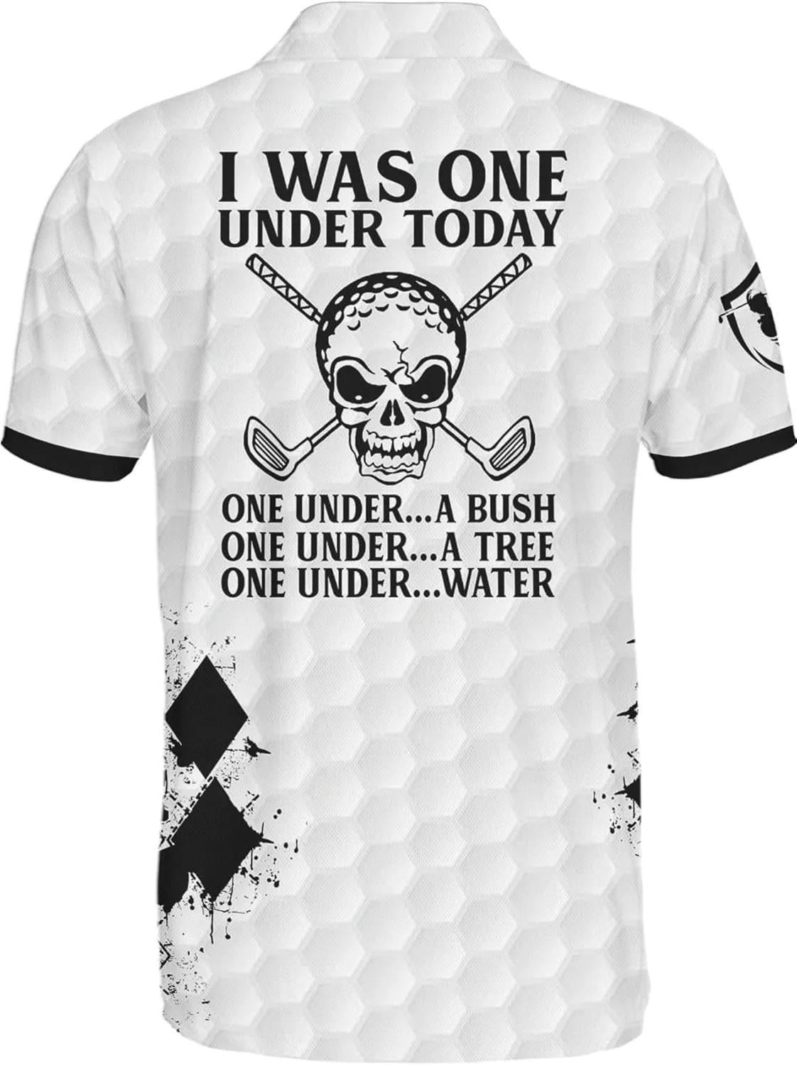 Golf Shirts for Men Funny Crazy Golf Polo Shirt for Men 5