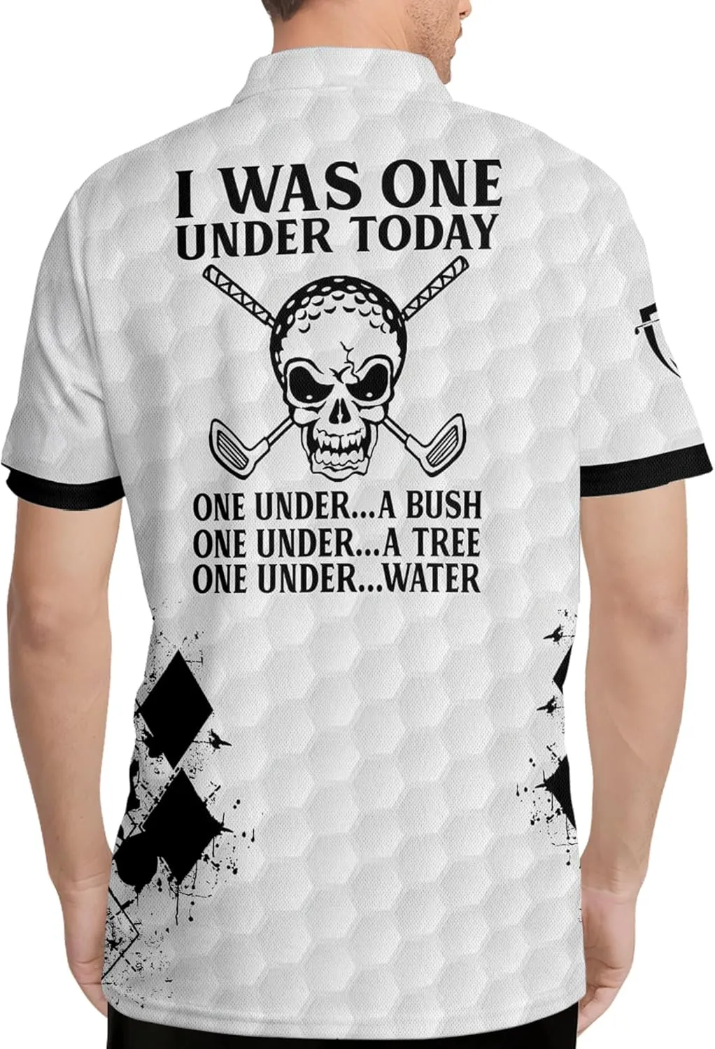 Golf Shirts for Men Funny Crazy Golf Polo Shirt for Men 5