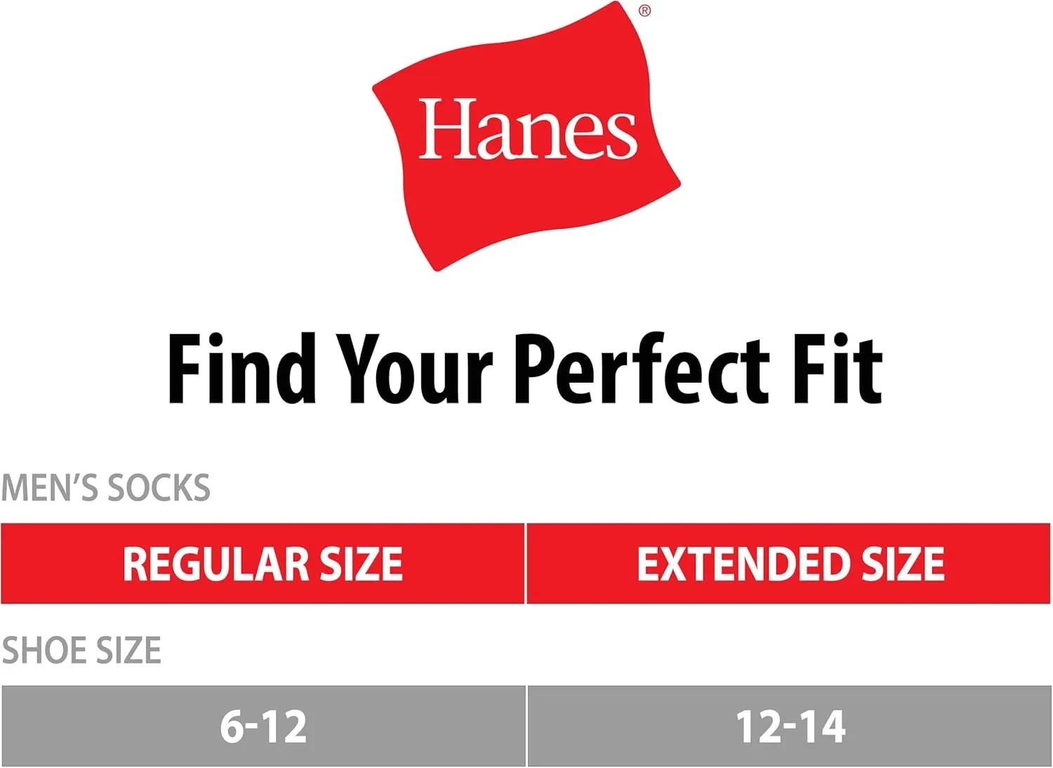 Hanes Men's Warmest Crew Outdoor X-Temp Moisture Wicking Wool Blend Crew Socks, 2-Pair Pack