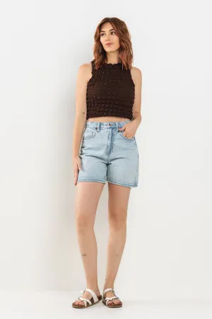 HIGH RISE BAGGY SHORT IN LIGHT VINTAGE / SP-S7554LV