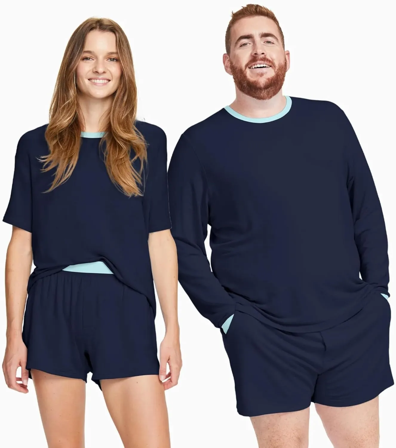 Jambys Boxers With Pockets | House Shorts Unisex Lounge and Sleep Shorts for Women and Men, Multi-Use Pajama Shorts