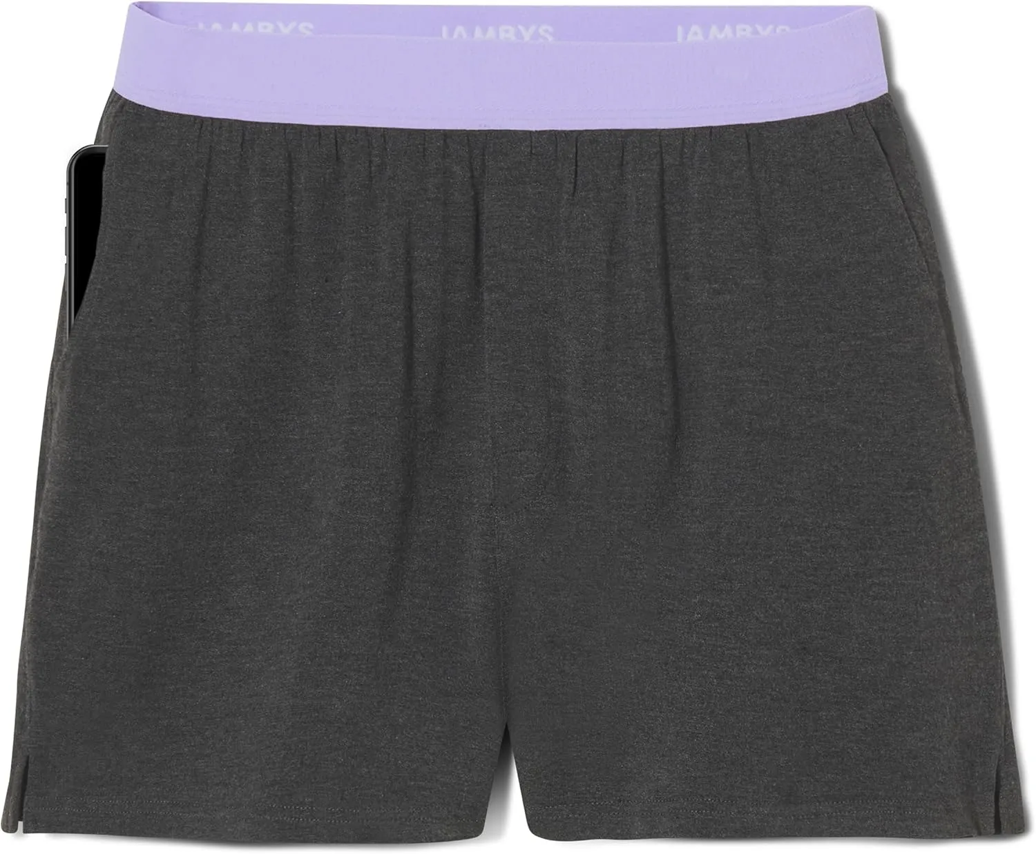 Jambys Boxers With Pockets | House Shorts Unisex Lounge and Sleep Shorts for Women and Men, Multi-Use Pajama Shorts