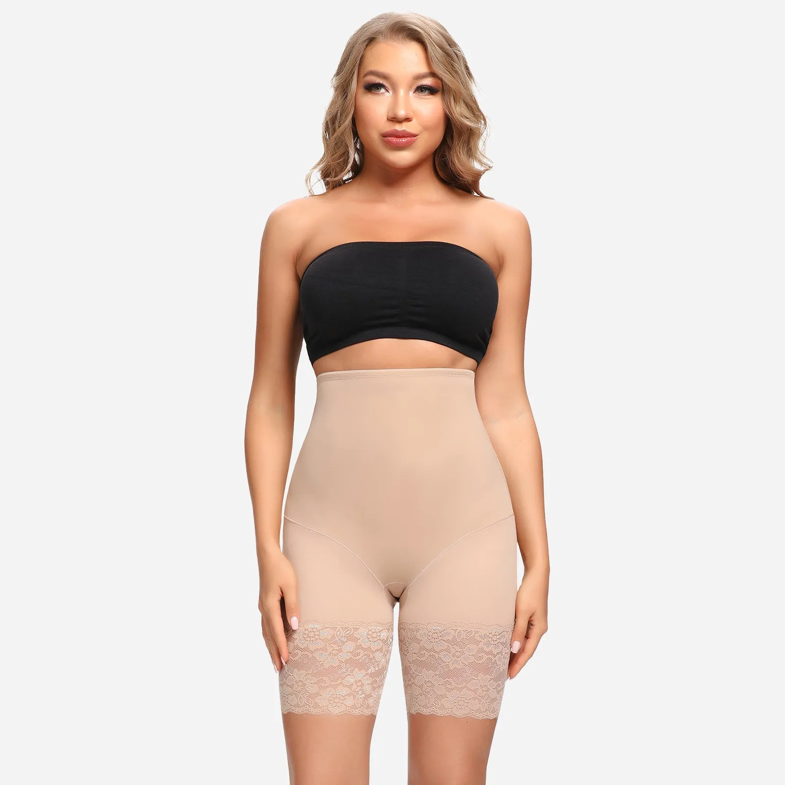 Joyshaper Anti-Chafing Lace Thigh Slimmer