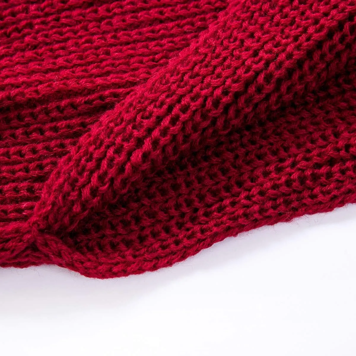 Knitted Wrap Scarf Fall Winter Crochet Sweater Scarf with Sleeves Multi-Use Sweater Cape Shawl with Sleeves