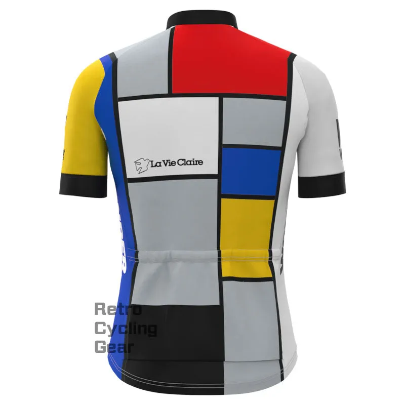 LA Vie Claire Retro Short Sleeve Cycling Kit