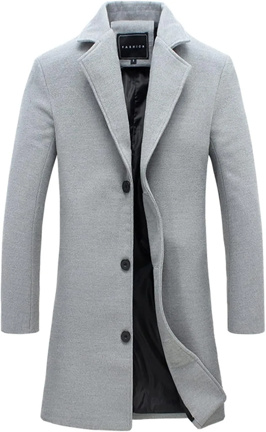 LCMTWX Coats for Men and Winter Jacket Coat Leisure Plus Size Hat Zip Pockets Cotton-Padded Warm Men's Thicken Warm