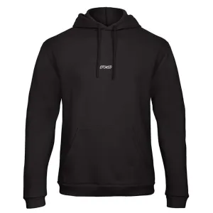 Lightweight Script Hoodie Black