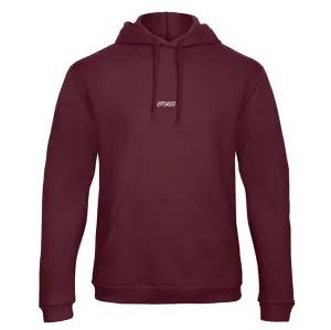 Lightweight Script Hoodie Bordeaux
