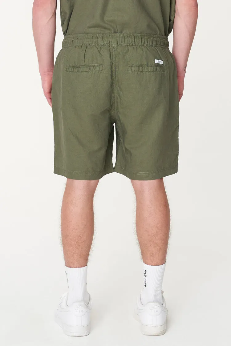 Lin-In Relax Short | Khaki