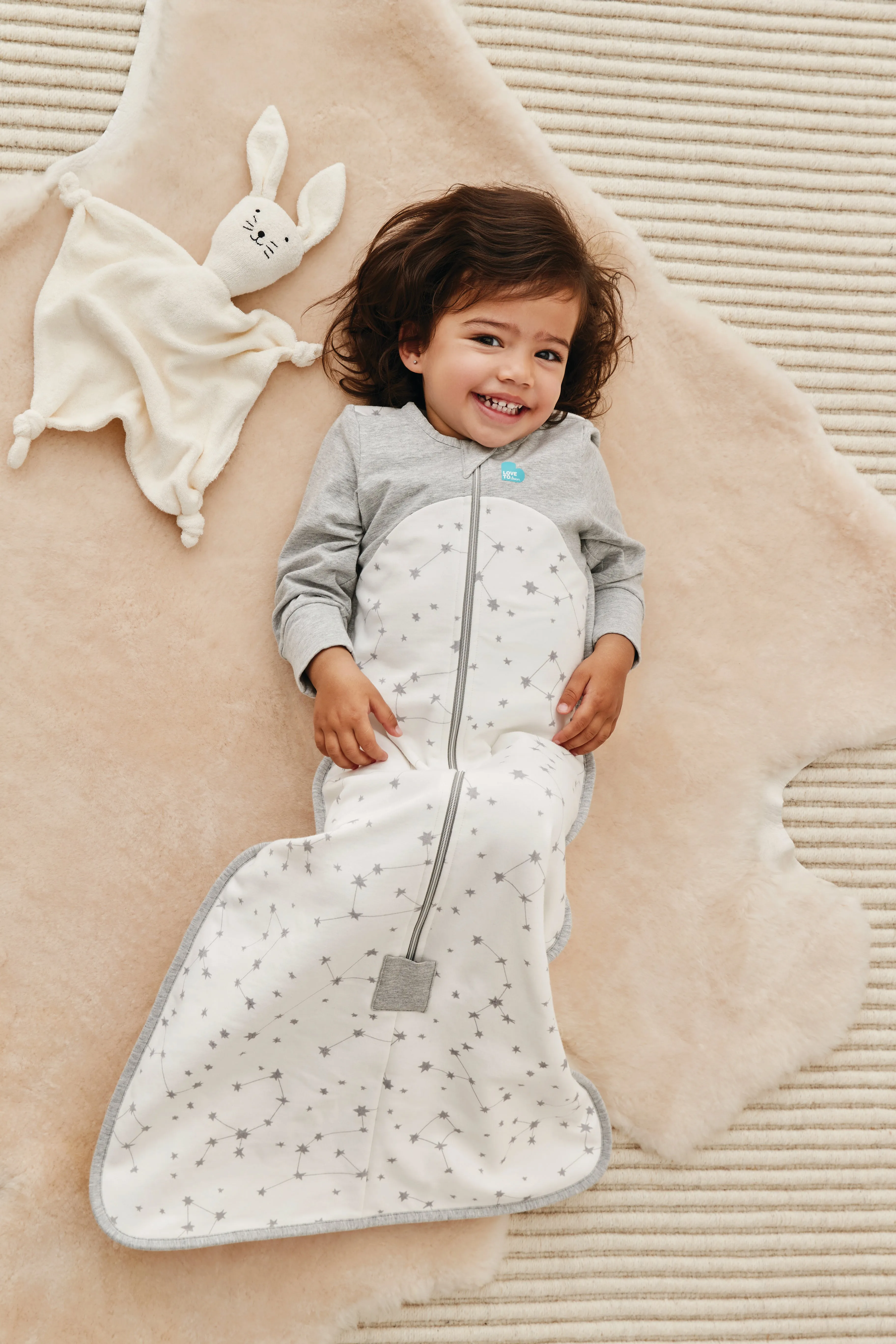 Love To Dream Organic Cotton Long Sleeve Sleep Bag 1 Tog