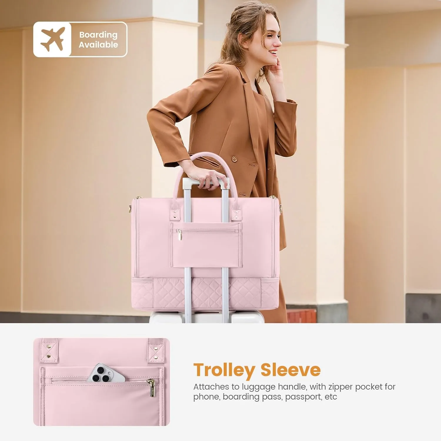 LOVEVOOK Travel Garment Bag for women