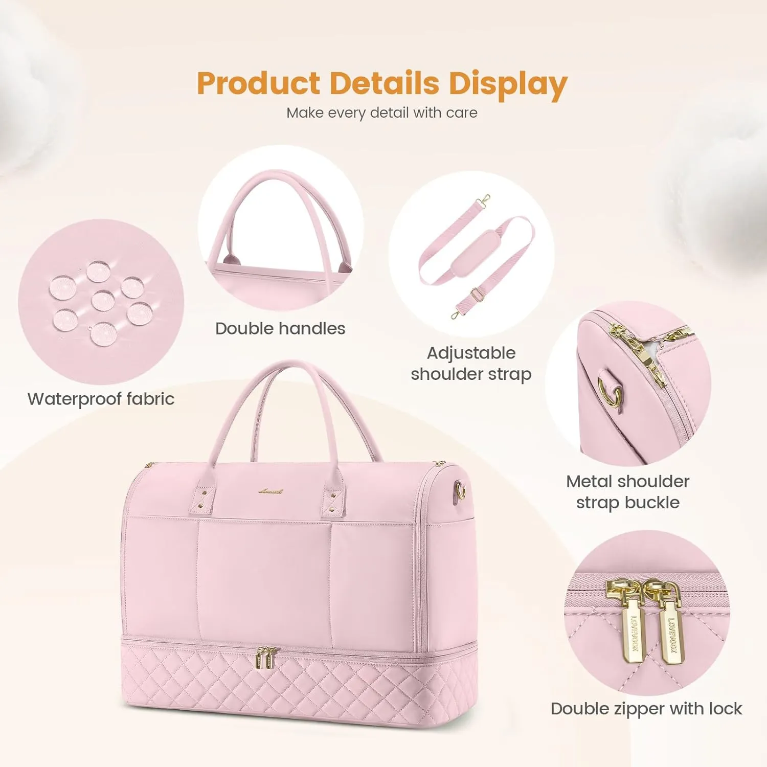 LOVEVOOK Travel Garment Bag for women