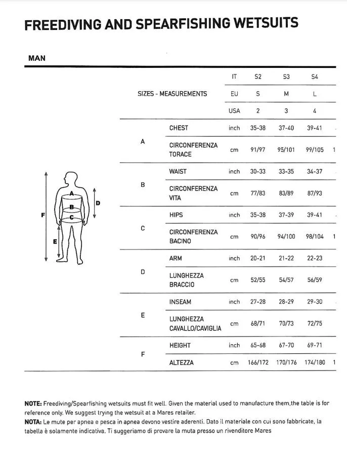 Mares Sniper 5 Spearfishing Wetsuit - Men - Clearance