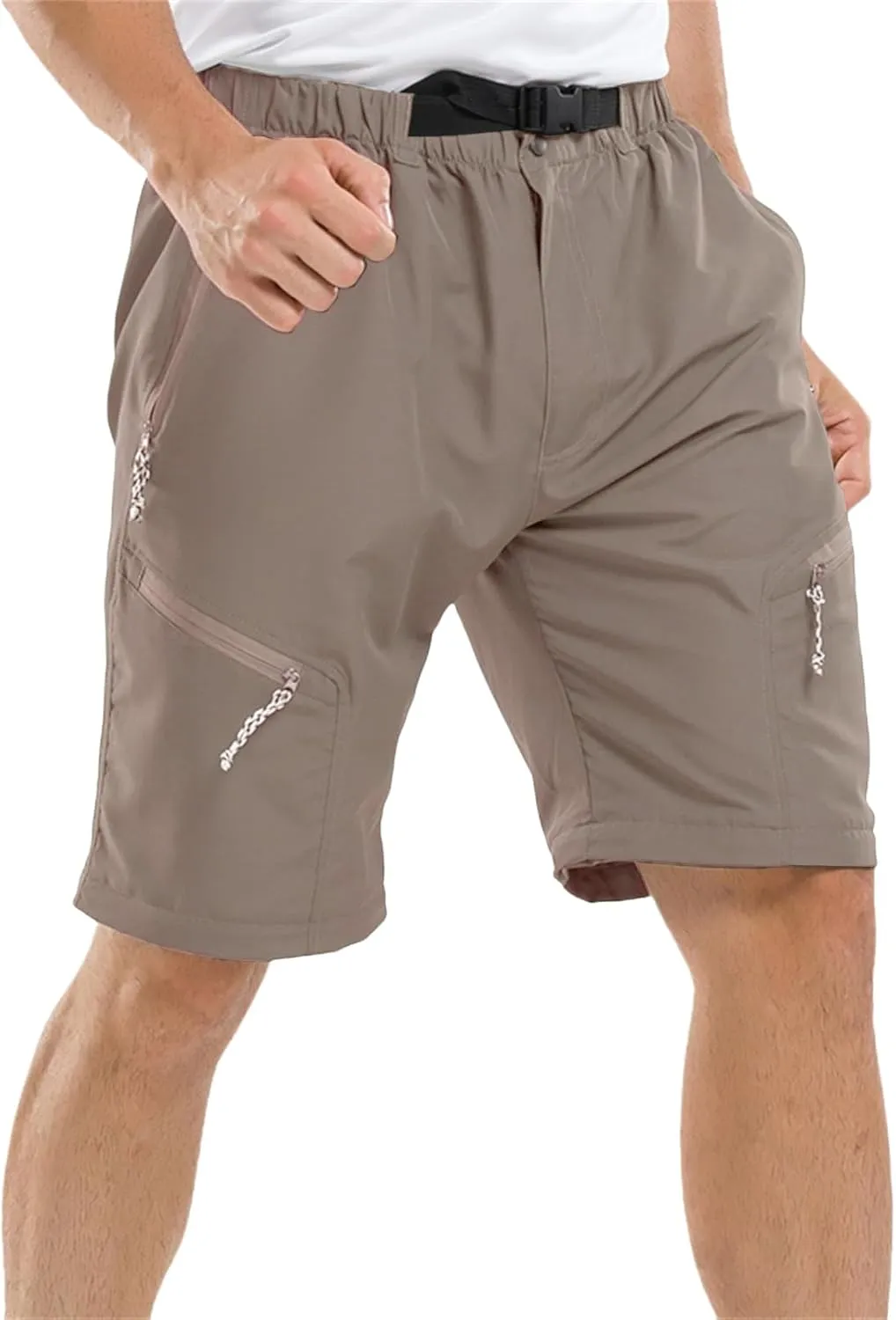 Men's Convertible Hiking Pants Quick Dry Zip Off Trouser Lightweight Breathable Cargo Pant for Outdoor Fishing Travel