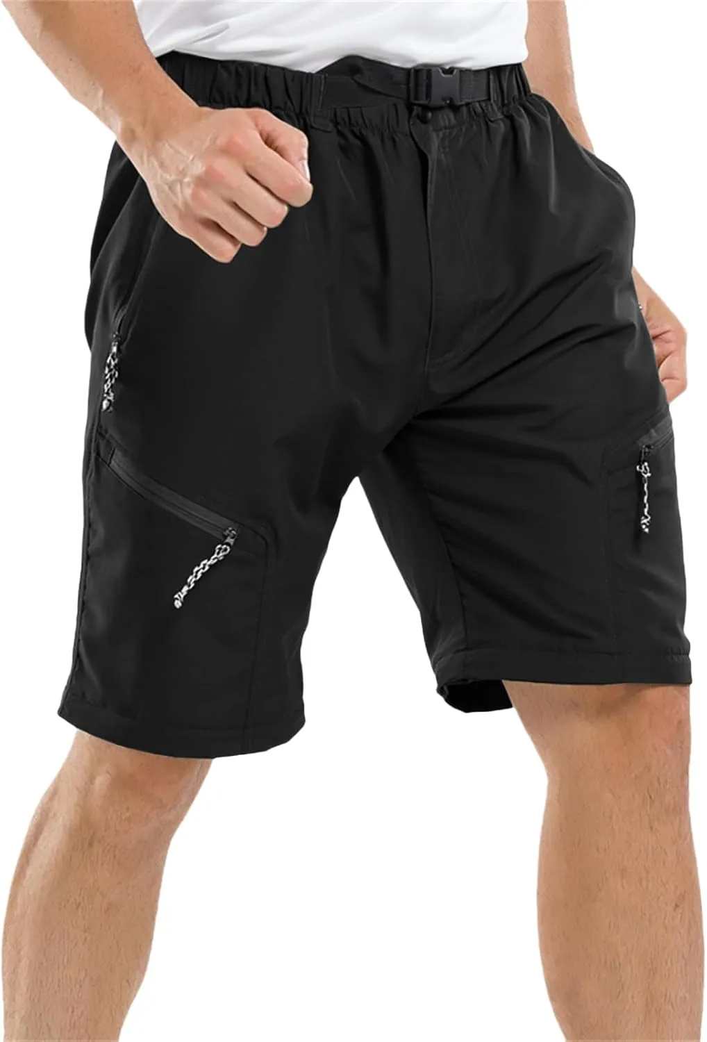 Men's Convertible Hiking Pants Quick Dry Zip Off Trouser Lightweight Breathable Cargo Pant for Outdoor Fishing Travel