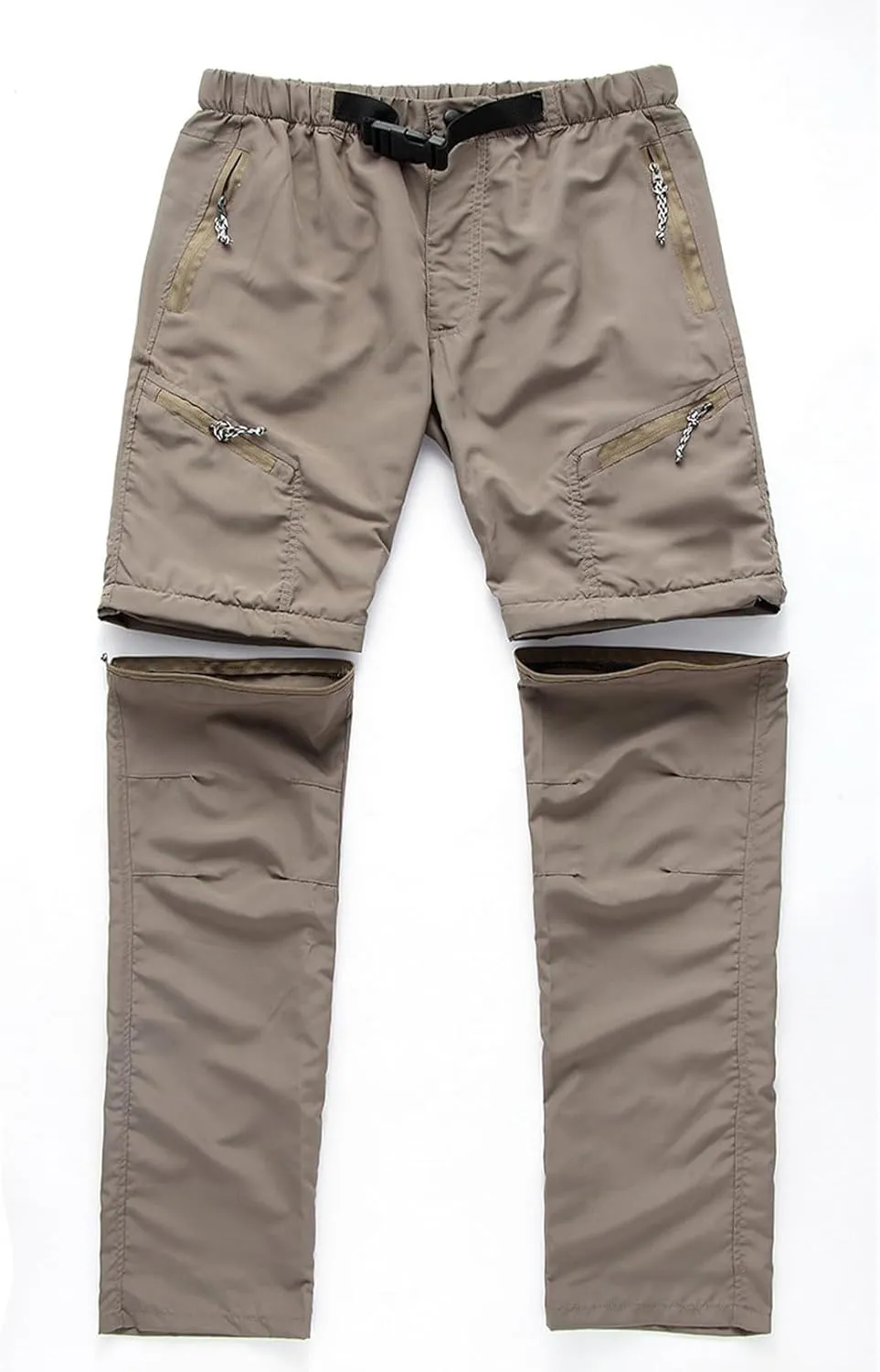Men's Convertible Hiking Pants Quick Dry Zip Off Trouser Lightweight Breathable Cargo Pant for Outdoor Fishing Travel