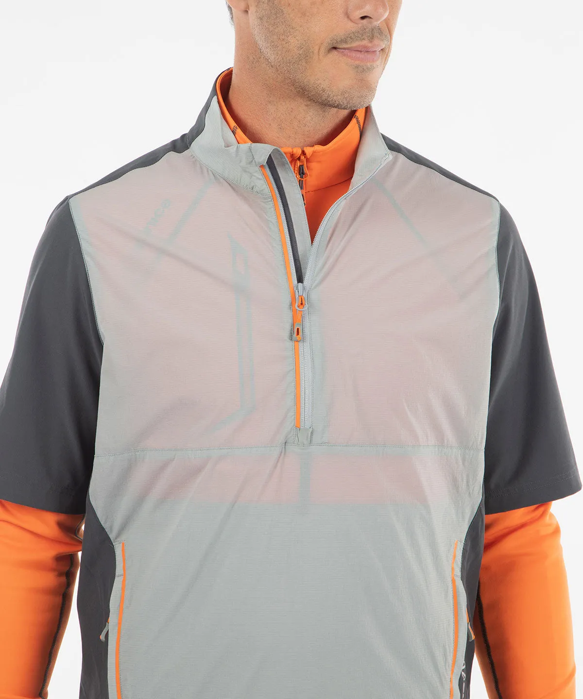 Men's George Short-Sleeve Wind Pullover