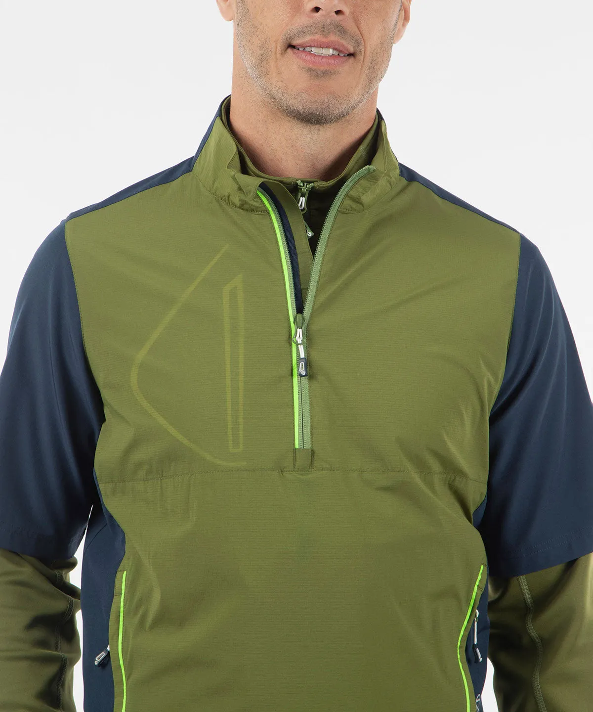 Men's George Short-Sleeve Wind Pullover