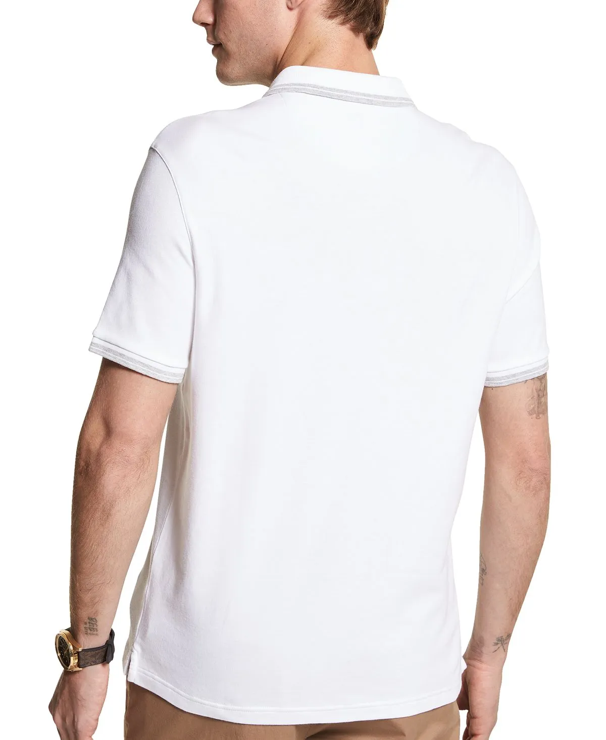 Men's greenwich Michael Kors polo shirt, white