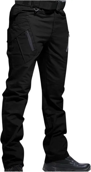 Men's Outdoor Cargo Pant Military Tactical Work Pants Casual Stretch Combat Trousers Hiking Jogger Pant with Pockets