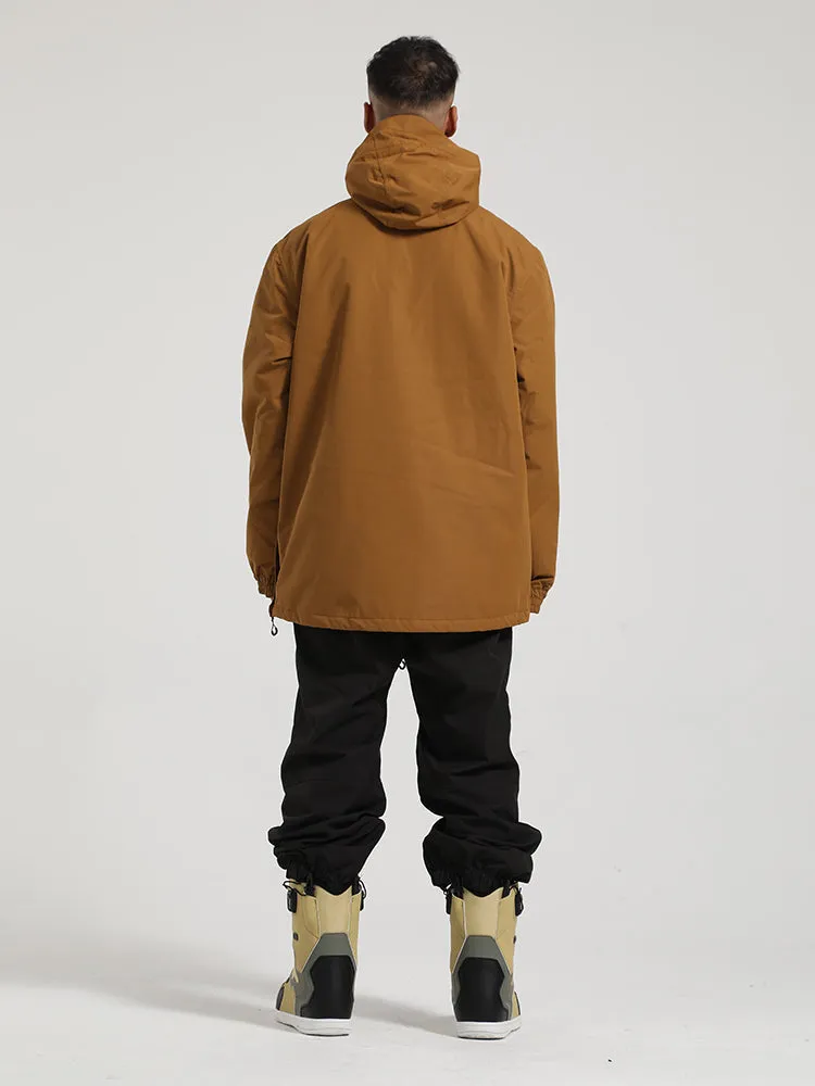 Men's Red Pullover Ski Suit