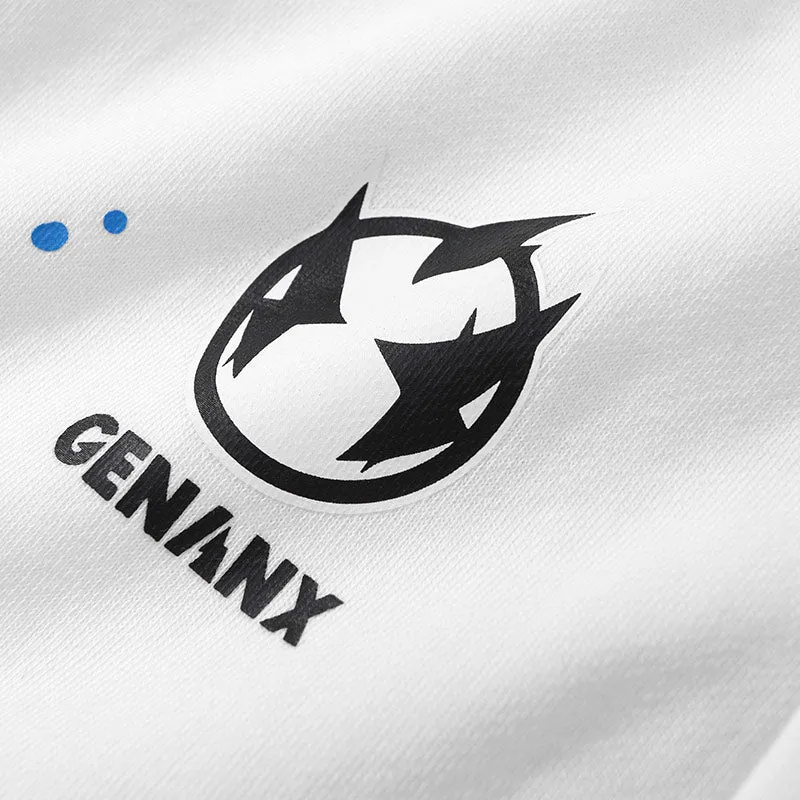 Minimalist Logo Print Cotton Sporty Shorts