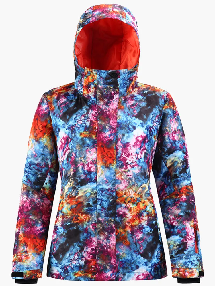 New winter snow suit single and double board outdoor mountaineering waterproof thick warm breathable ski suit women suit