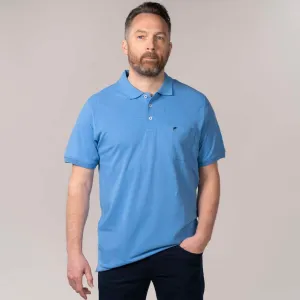 Niels Short-sleeve Polo Topaz Blue
