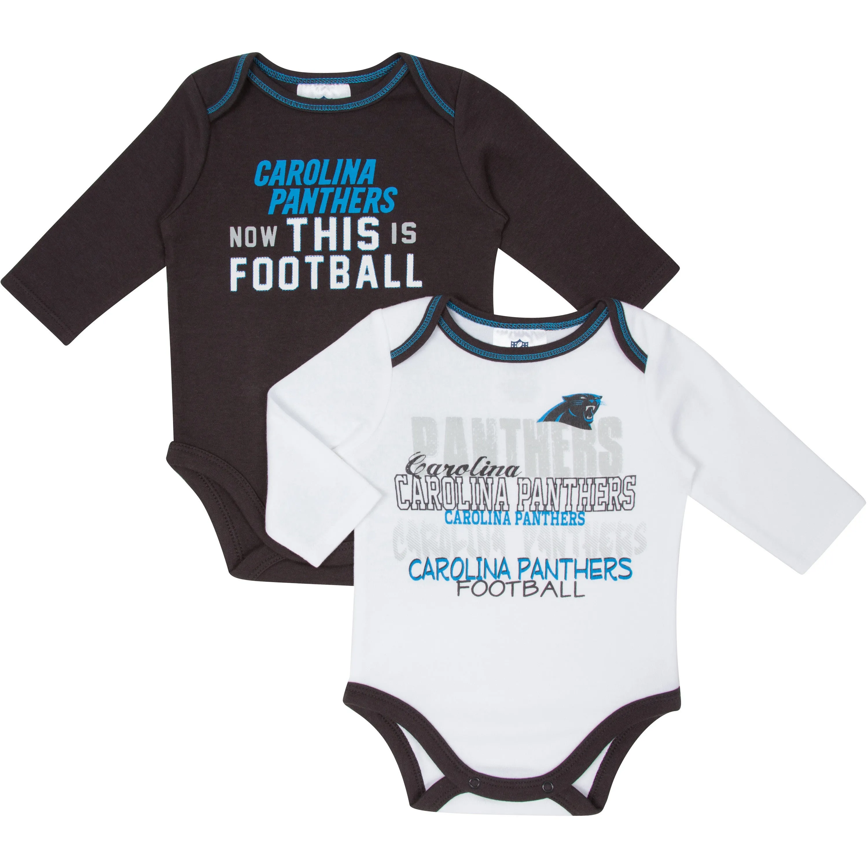 Panthers Football Onesies 2-Pack (Only 18M Left)