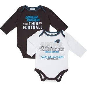Panthers Football Onesies 2-Pack (Only 18M Left)
