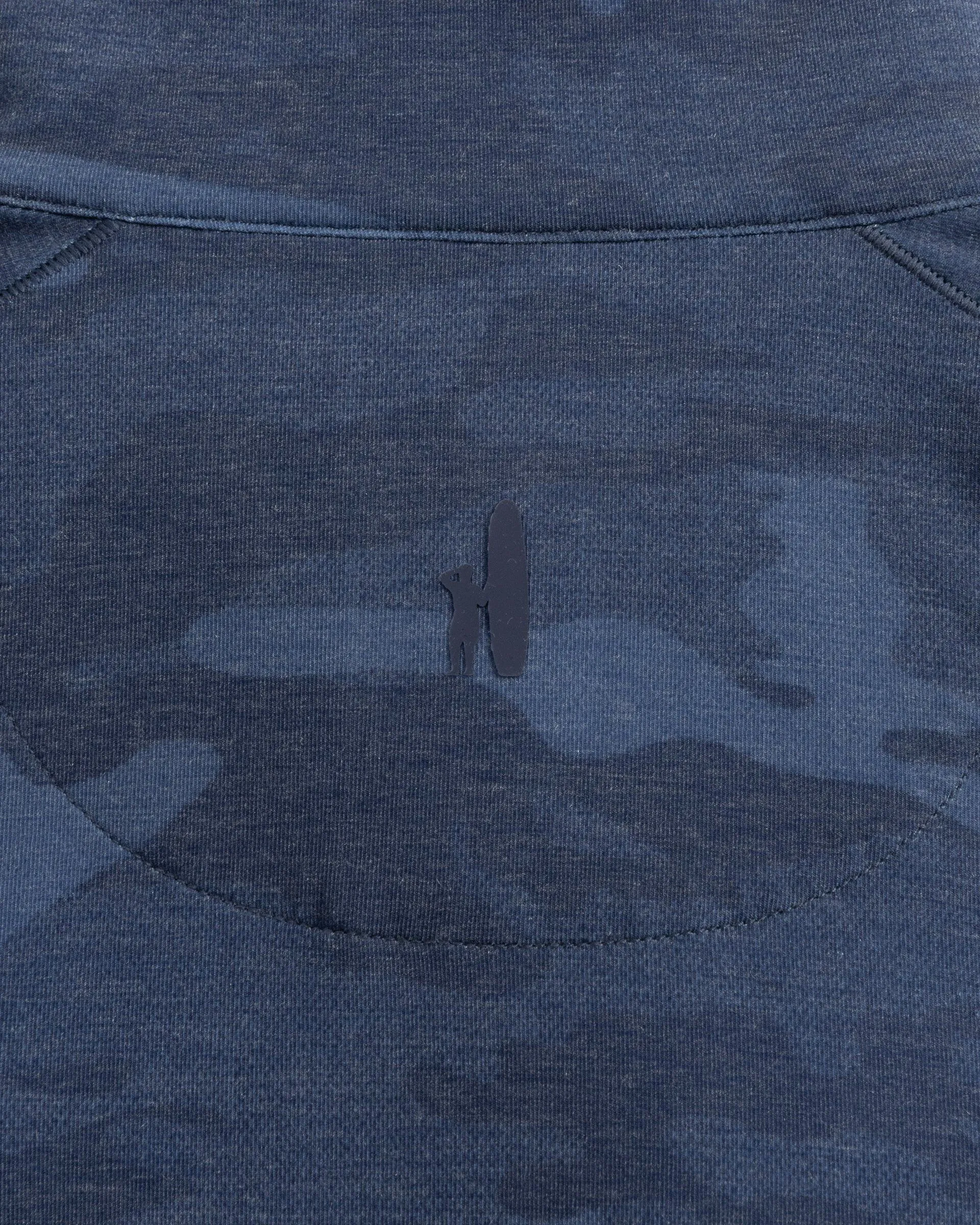 Patton Performance Camo 1/4 Zip Pullover in Navy by Johnnie-O