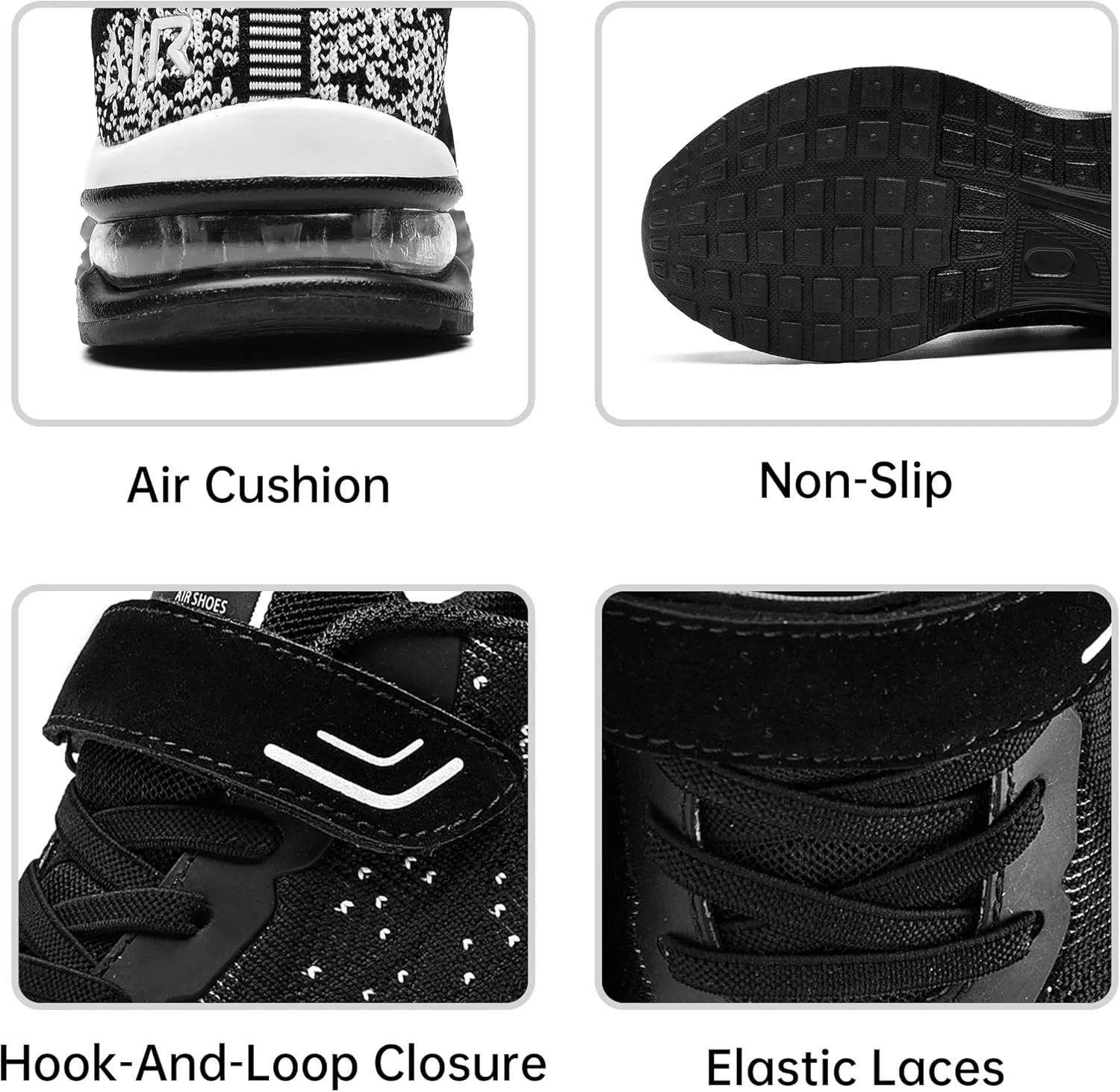PERSOUL Kids Shoes for Boys Girls Children Tennis Sports Athletic School Running Sneakers