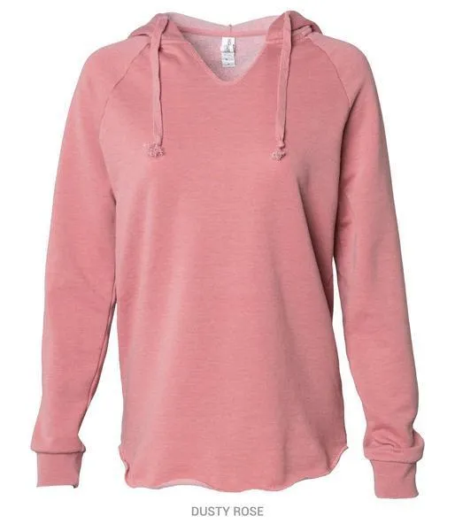 PRM2500 Women's California Wave Wash Hooded Pullover