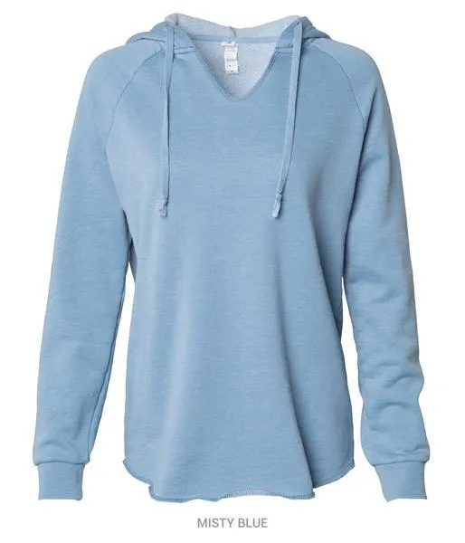 PRM2500 Women's California Wave Wash Hooded Pullover