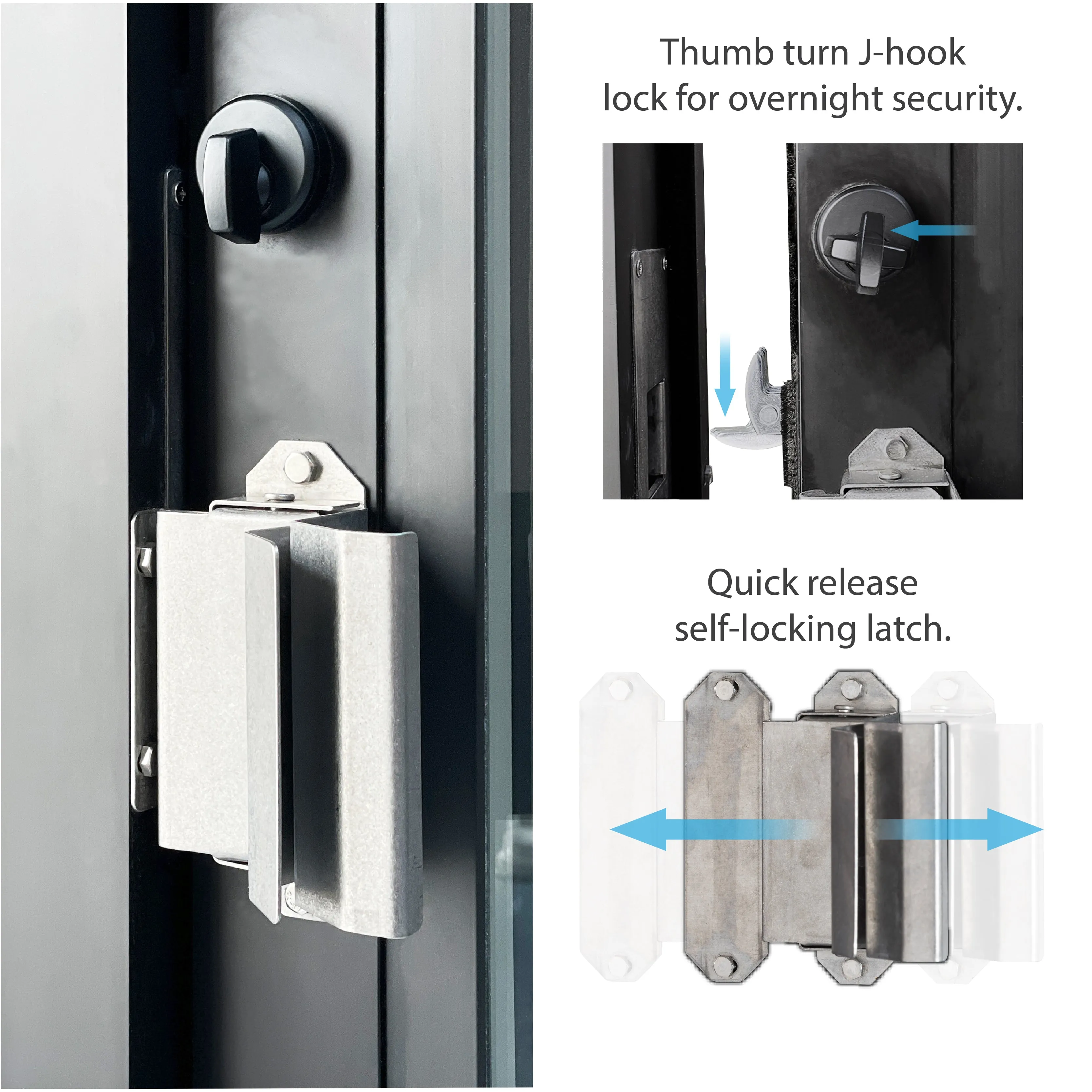 Quikserv Self Closing Drive-Thru Slider Window | Multiple Sizes and Glass Options