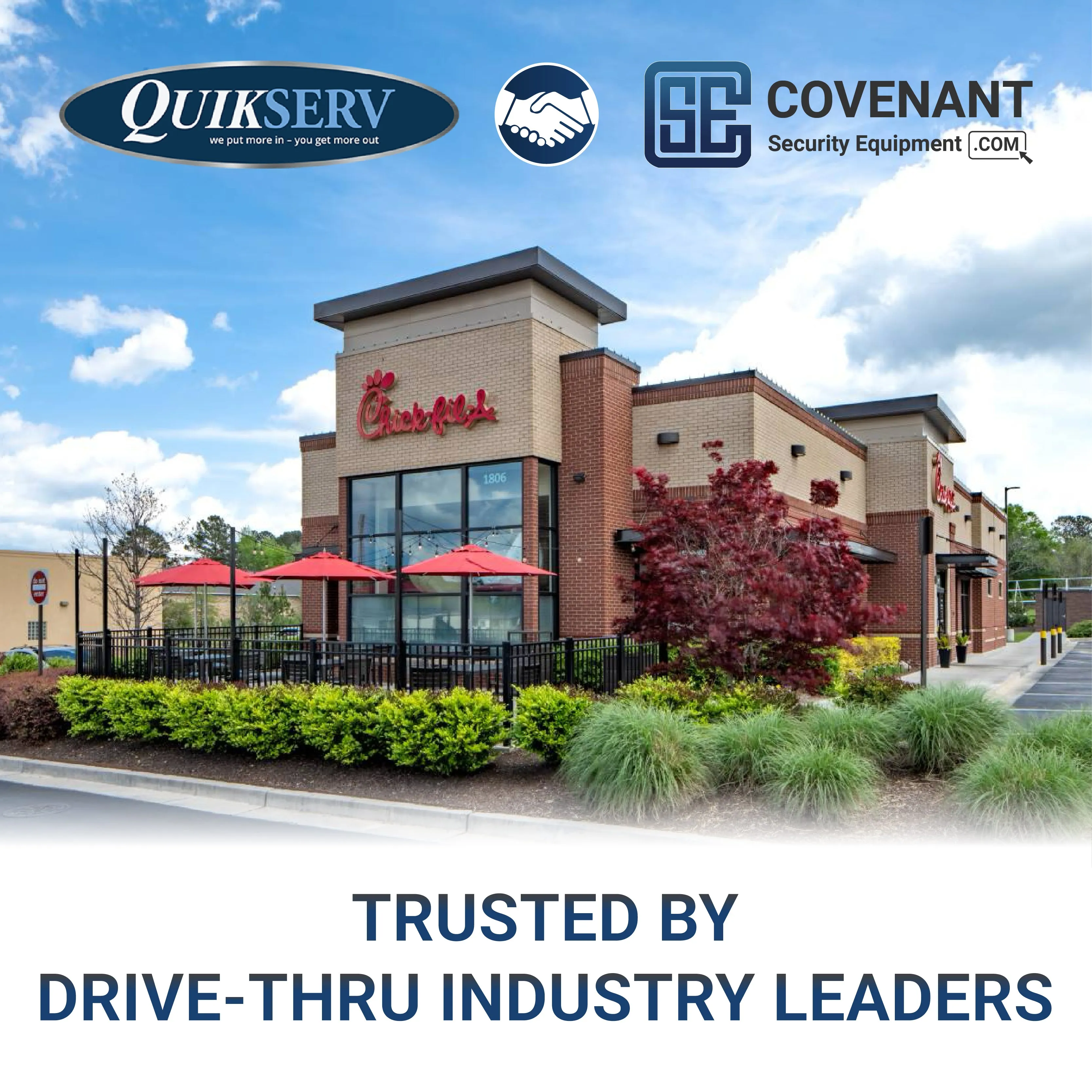 Quikserv Self Closing Drive-Thru Slider Window | Multiple Sizes and Glass Options