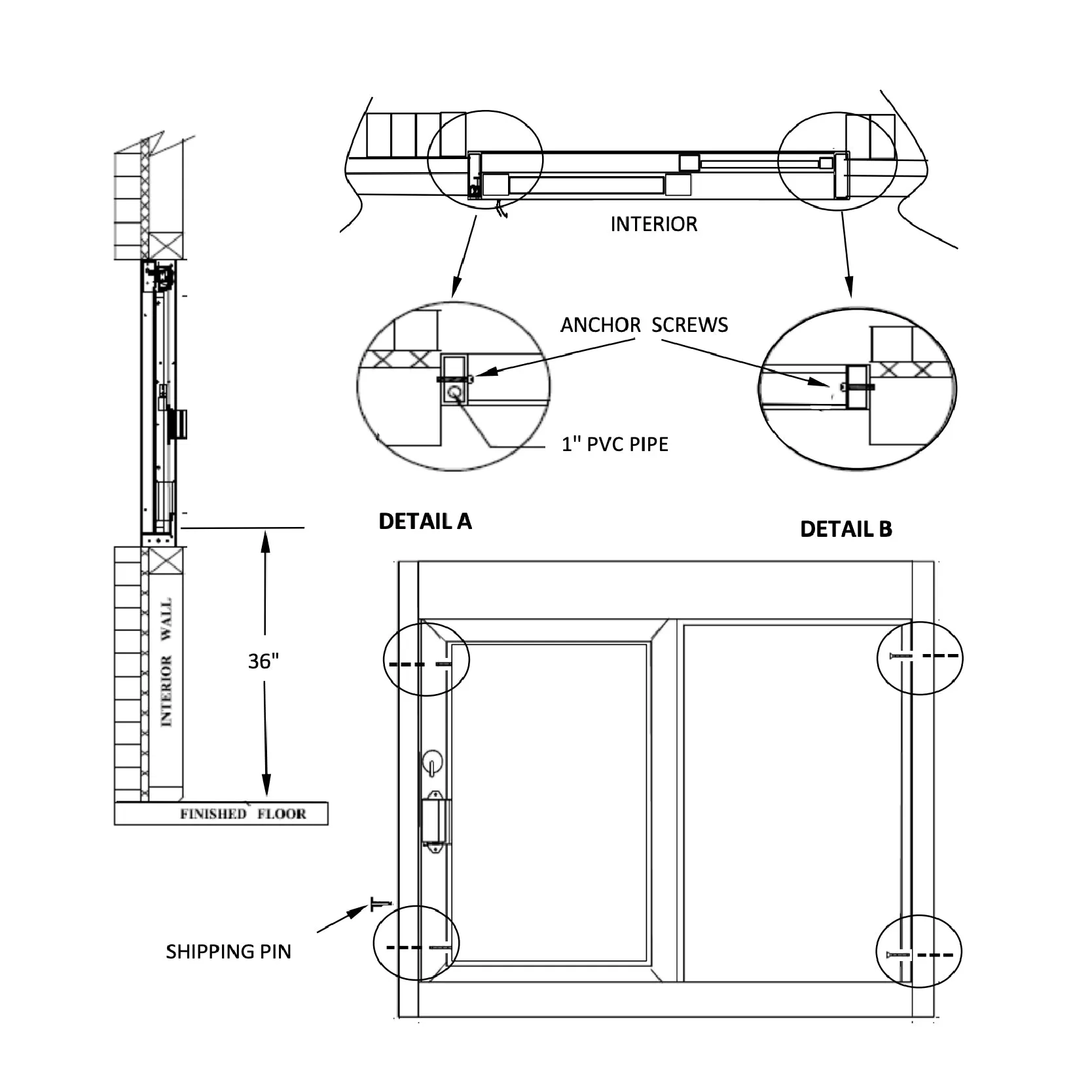 Quikserv Self Closing Drive-Thru Slider Window | Multiple Sizes and Glass Options