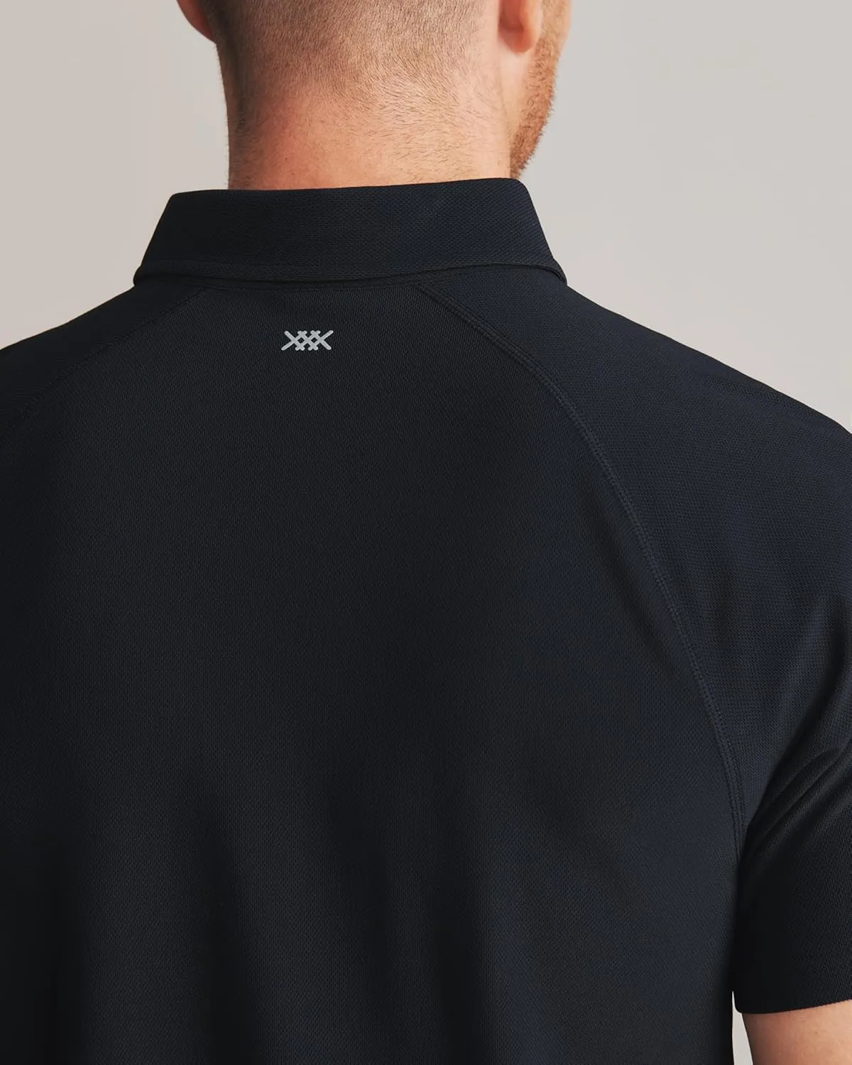 Rhone Men's Regatta Pique Polo - Anti Odor, Moisture-Wicking Lightweight, Golf Polo Shirt for Men