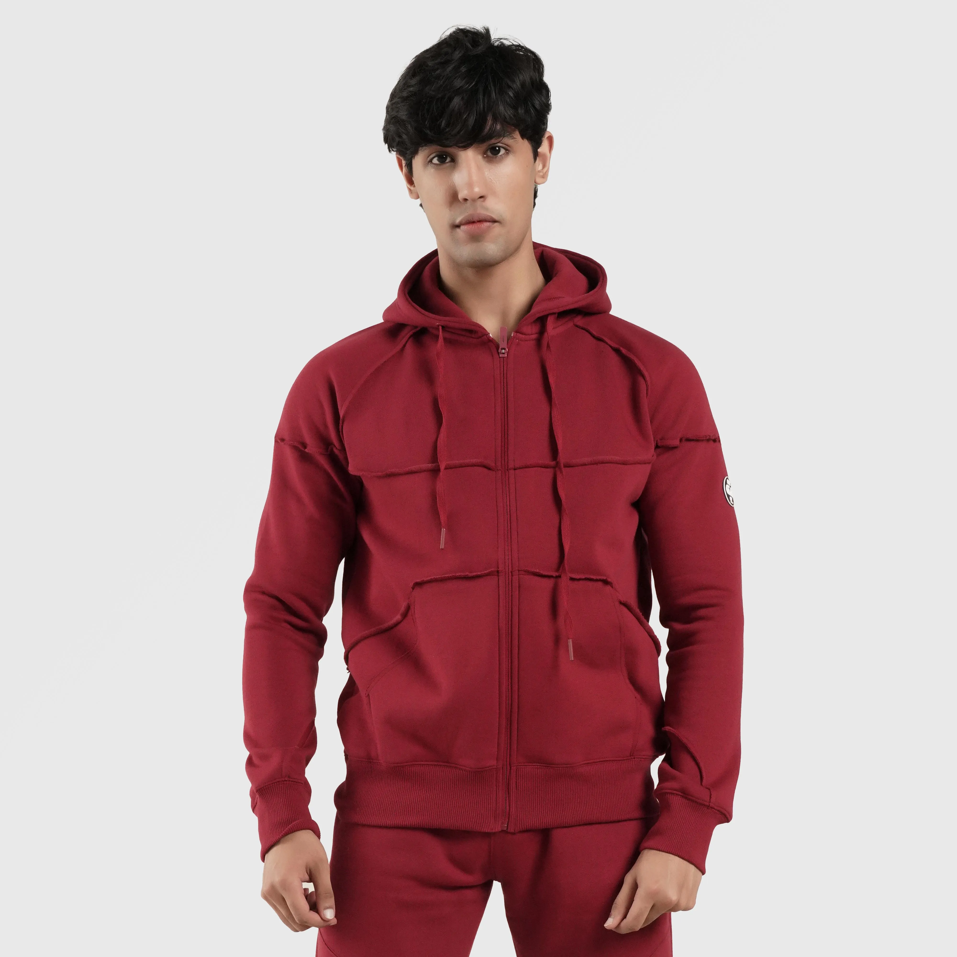 Rigger Hoodie (Maroon)