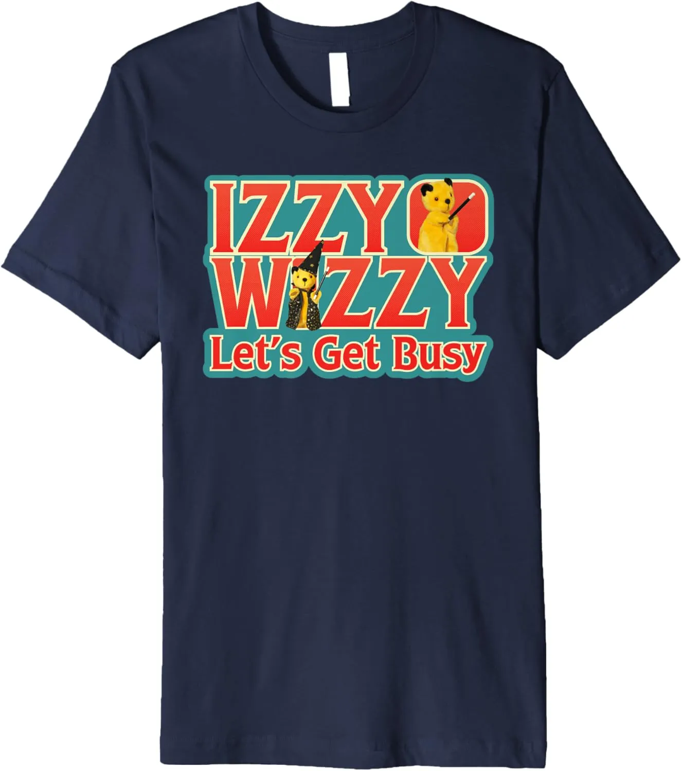 Sooty Izzy Wizzy Let's Get Busy Magic Cloak Premium T-Shirt