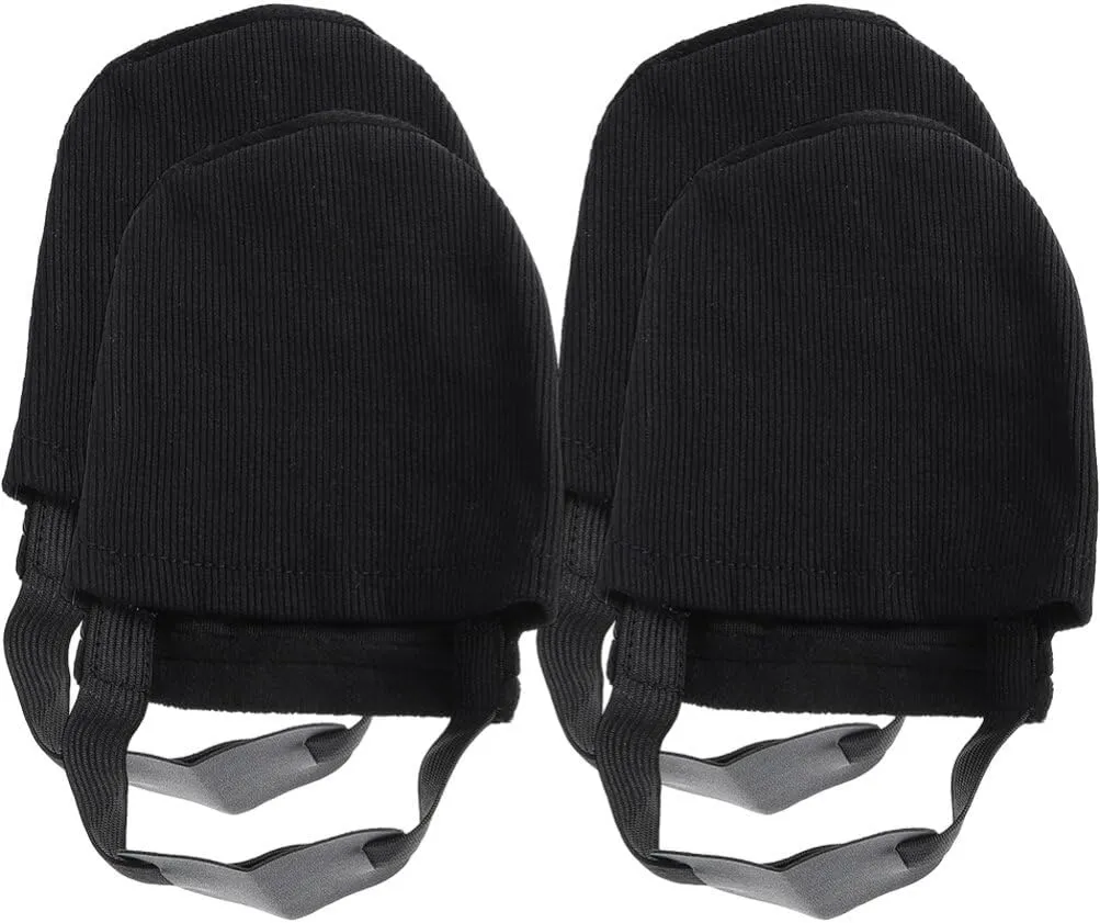 Sosoport Bowling Shoe Cover 2 Pairs Bowling Sports Tool Bowl Shoe Covers Bowling Slipping Mat Bowling Shoe Slider Wear-Resist Bowling Slider