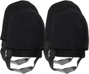 Sosoport Bowling Shoe Cover 2 Pairs Bowling Sports Tool Bowl Shoe Covers Bowling Slipping Mat Bowling Shoe Slider Wear-Resist Bowling Slider