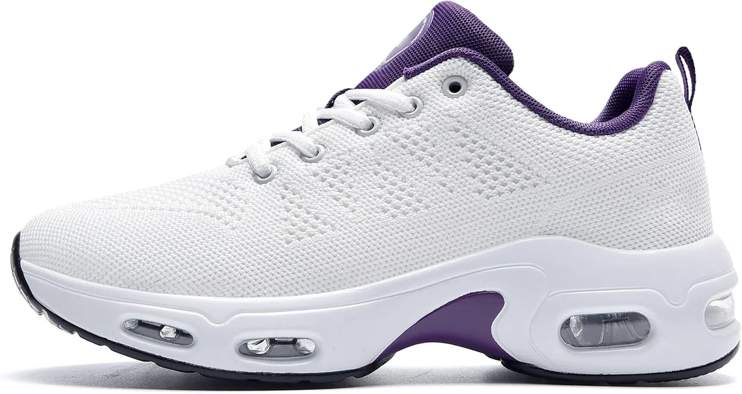 SURRAY Women's Running Shoes Walking Tennis Sneakers Athletic Fashion Breathable Sport Gym Shoes US Size 5.5-11