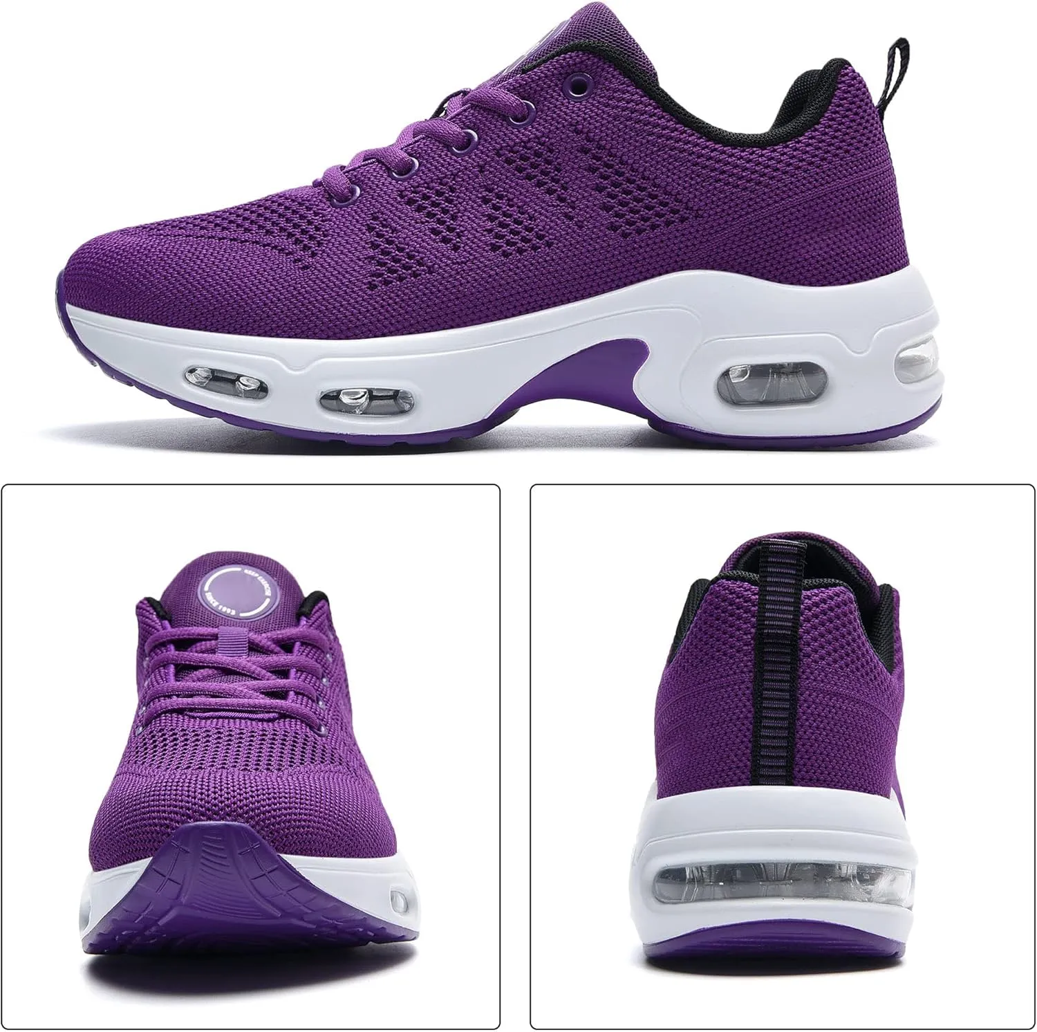 SURRAY Women's Running Shoes Walking Tennis Sneakers Athletic Fashion Breathable Sport Gym Shoes US Size 5.5-11