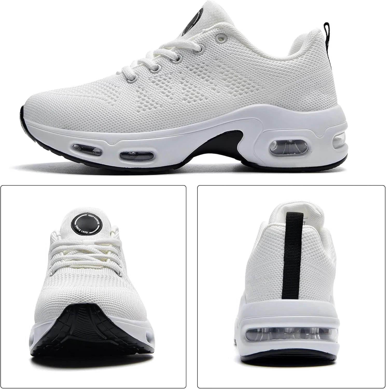 SURRAY Women's Running Shoes Walking Tennis Sneakers Athletic Fashion Breathable Sport Gym Shoes US Size 5.5-11