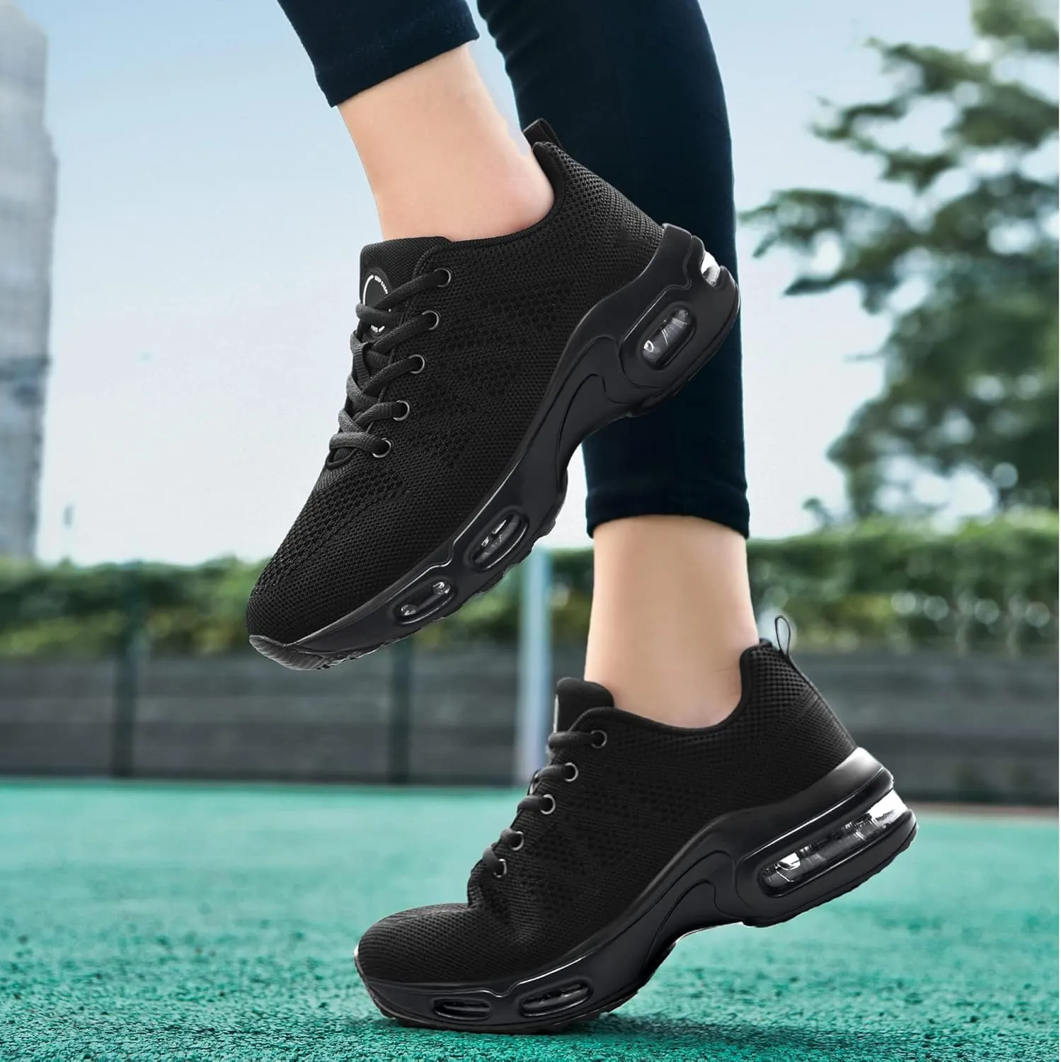 SURRAY Women's Running Shoes Walking Tennis Sneakers Athletic Fashion Breathable Sport Gym Shoes US Size 5.5-11